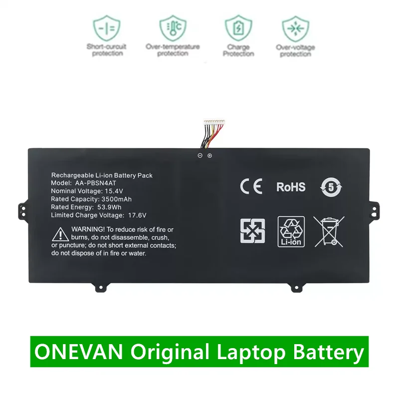 ONEVAN Laptop Battery AA-PBSN4AT for Samsung Galaxy Book NP750TDA-XD1US NP750TDA-XD2US