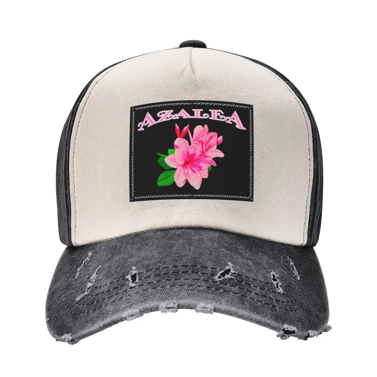 

Azalea Label Baseball Cap Hat Man Luxury New In Hat Fishing cap Hat Beach Boy Child Women's