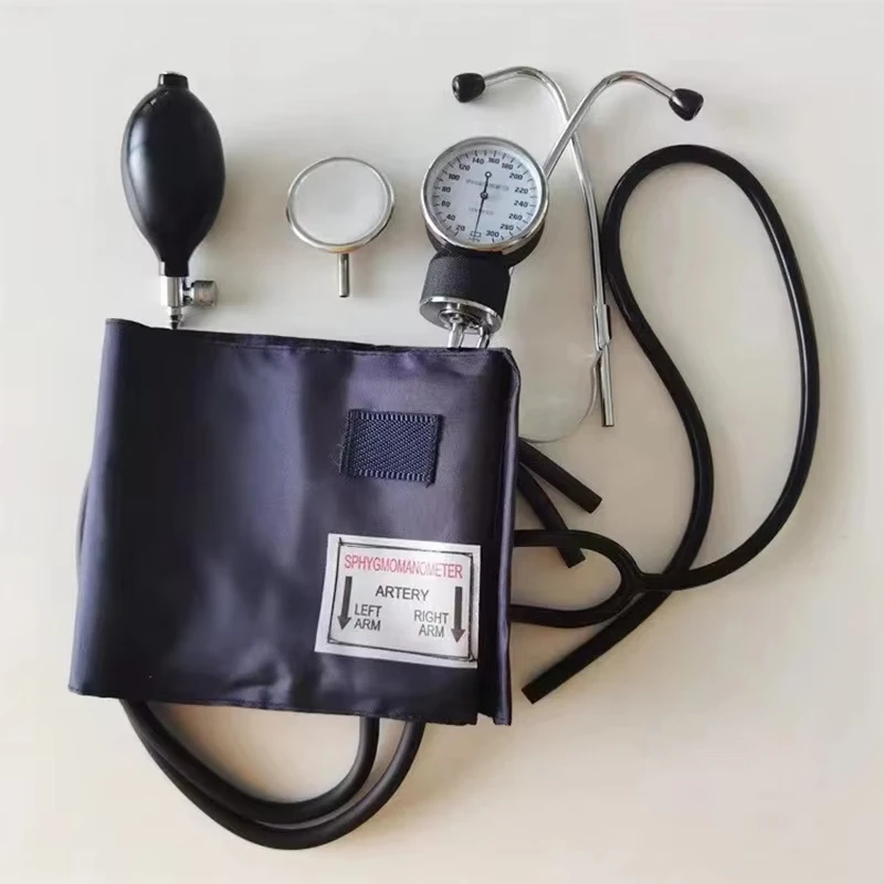 ABX Manual Blood Pressure Monitor Diastolic Sphygmomanometer Double-sided Medical Doctor Stethoscope Sphygmomanometer Cuff Home