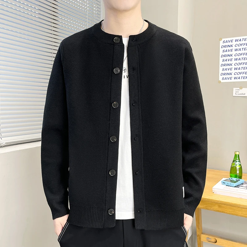 Men's Sweat-shirt Autumn Casual Pullovers Male Sweater For Men Men's Clothing Spring Streetwear Knit Fashion Hombre Warm Solid