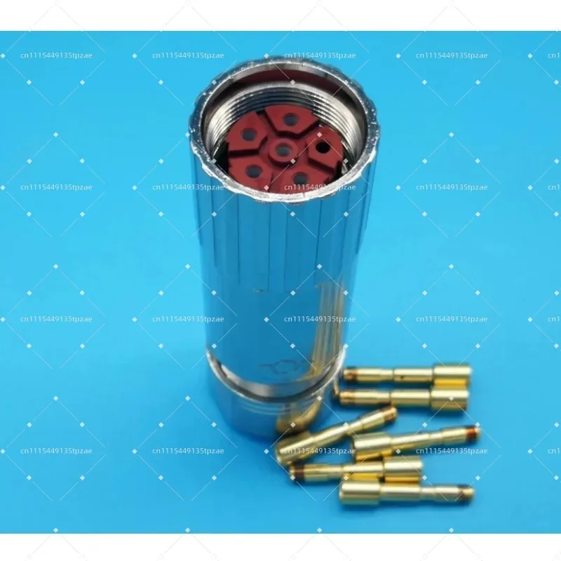 M23 Circular Power Plug 6 8 9 Pin 6 Core 8 Hole Industrial Servo Motor Connection Connector B50B-M23CON