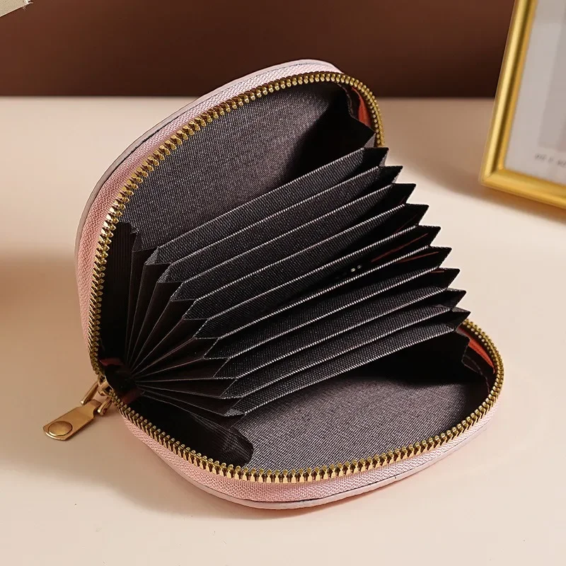 Multi-Card Slot PU Leather Cute Mini Portable Coin Purse Women Men Id Card Bank Card Storage Pouch