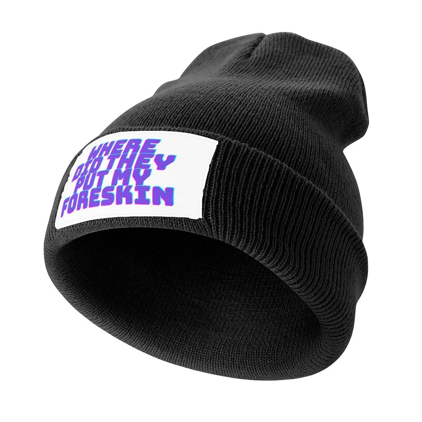 Where did they put my Foreskin Knitted Cap Luxury Hat Dropshipping Beach Outing Man Women's