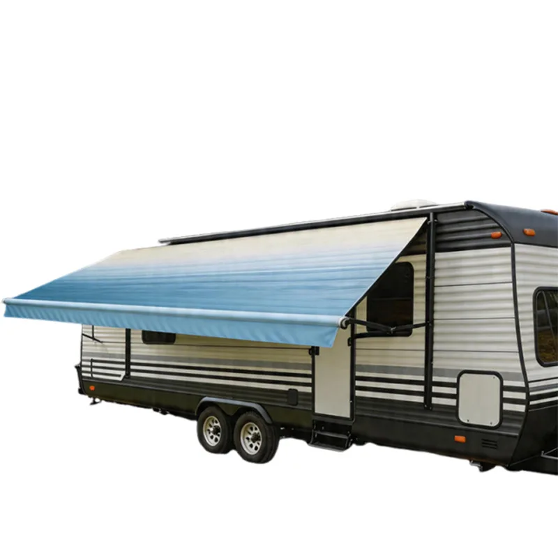 Car side sunshade, no construction, quick-driving RV matching unilateral outdoor tent Customizable