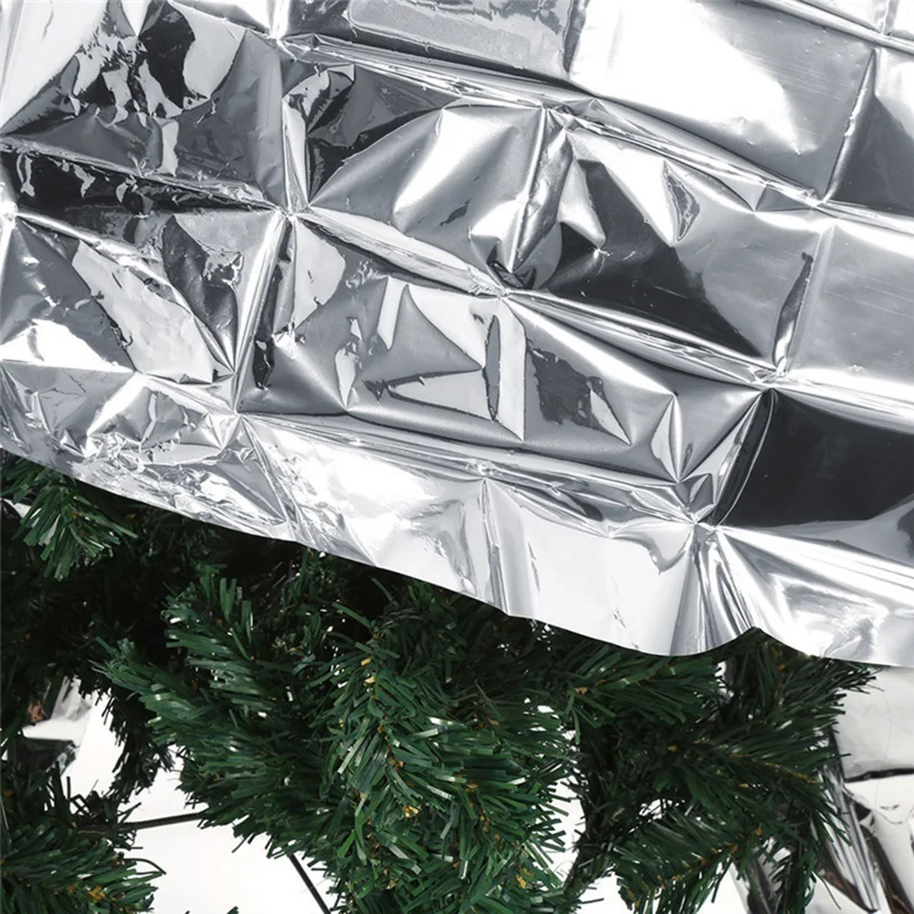 210x120cm Silver Reflective Film Good Solar Transmission Performance Plants Garden Greenhouse Covering Foil Sheets