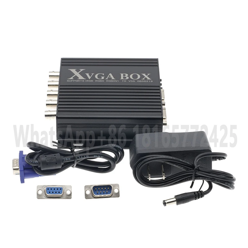 Imagem -05 - Home Video Converter Usado em Compras Industriais e Home Video Xvga Box Rgb para Vga Rgbs para Vga Gbs8219