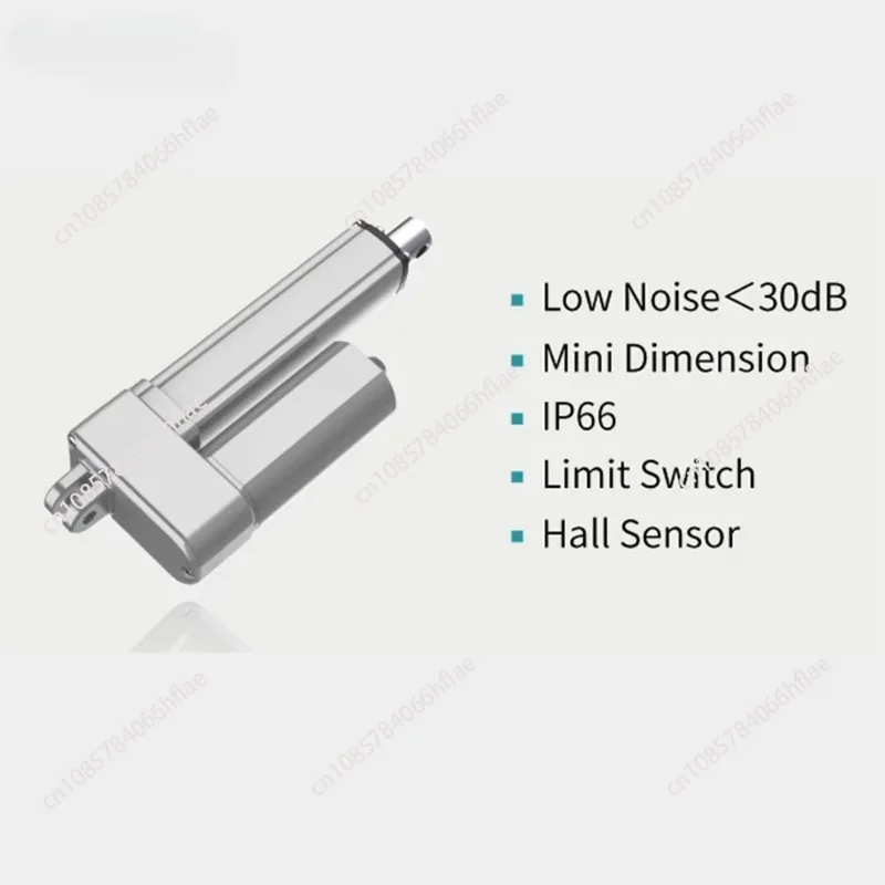 12V 24v High Quality 120mm Stroke 2500N Fast Actuator Electric Linear Actuator