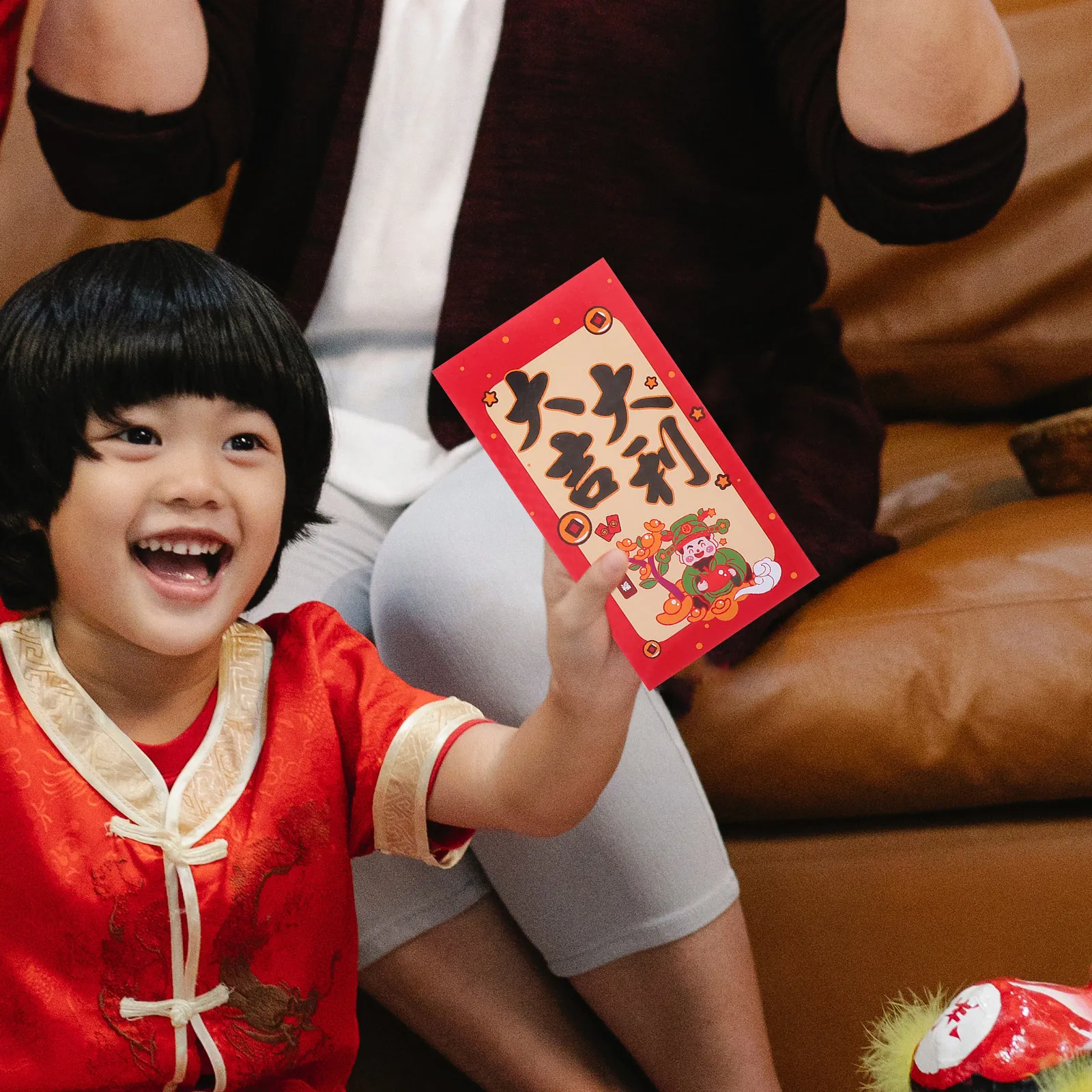 

18 шт. Элегантные 3D-конверты для китайского Нового года 2025, красные конверты Хун Бао для Лунного Нового года, кармашки для денежных подарков на Весенний фестиваль, многоразовые бумажные