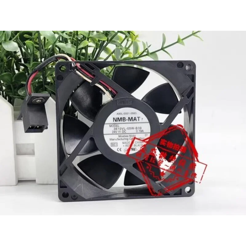 

C for NMB 3610VL-05W-B39 DC24V 0.19A 3-Pin Inverter Cooling Fan