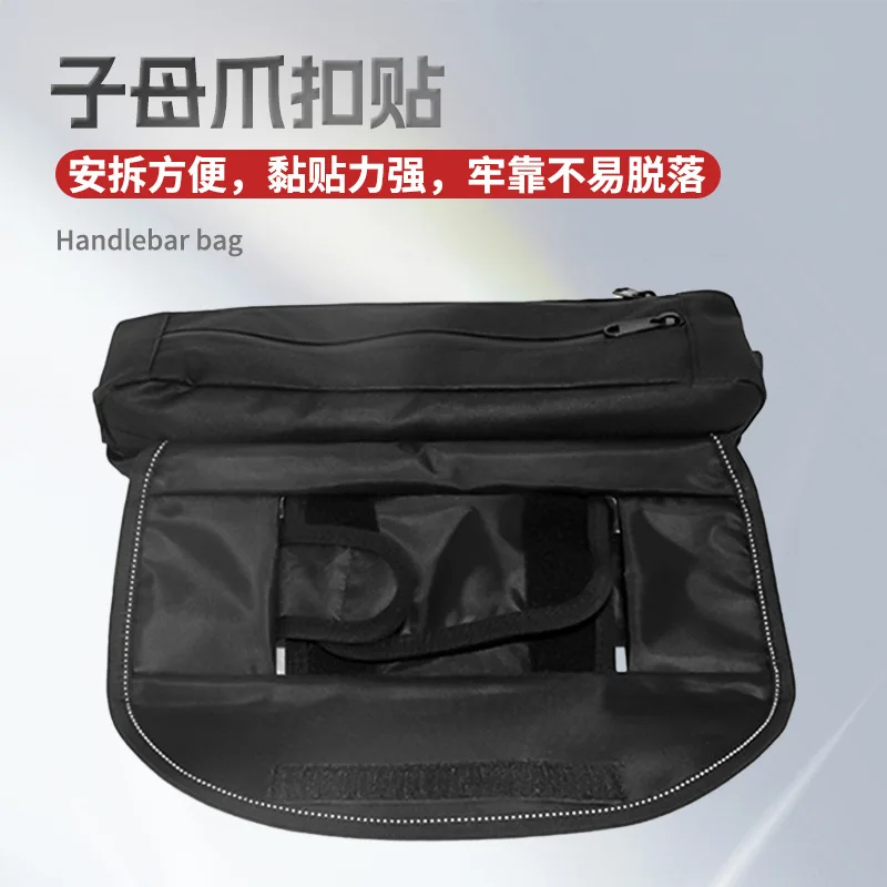 For Yamaha BMW Triumph Modified Motorcycle Front Navigation Bag Front Hanging Storage Bag Large Capacity Waterproof Touch Screen