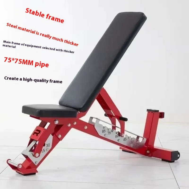 

Professional Grade Commercial Gym Multi-Functional Barbell Men's Home Adjustable Bench Press for One Piece Bench1