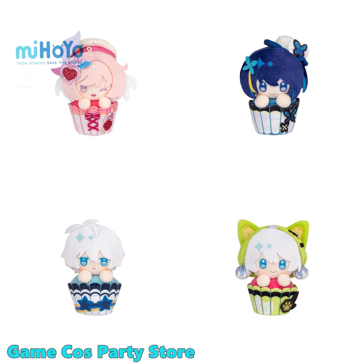 [Genuine] Honkai Impact 3rd [Fingertip Sweetness] Pendant Elysia Kiana Keychain Anime Cosplay Cartoon Accessories Xmas Gifts
