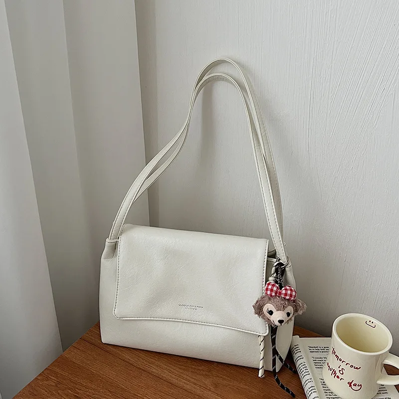 

Spring New Large Capacity Has Texture Tote Bags for Women Fashionable and Versatile Commuting Bag Casual and Simple Shoulder Bag