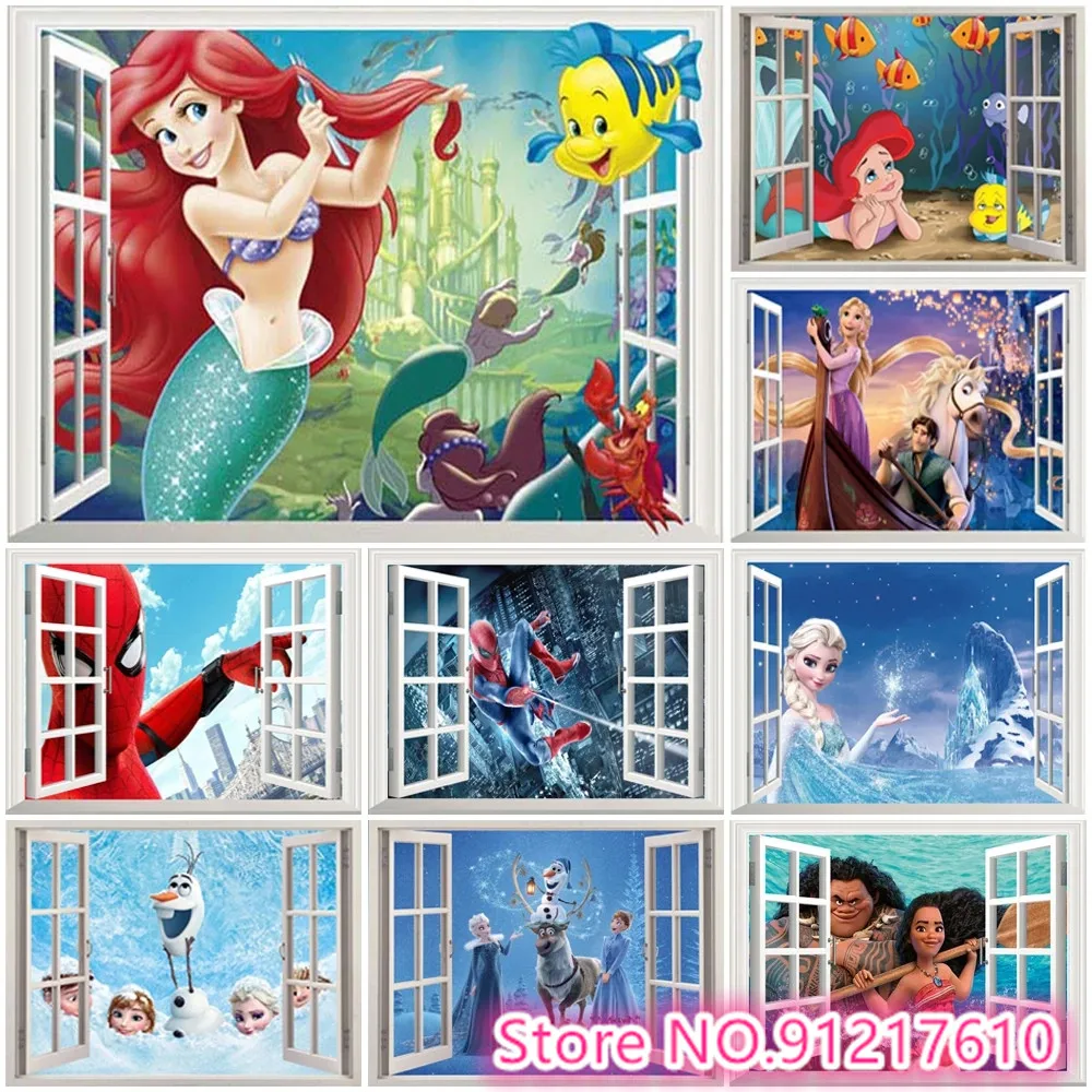 

Disney 1000 Puzzle Window Cartoon Princess Spider-Man Brain Burning Puzzle Puzzle Gift Picture