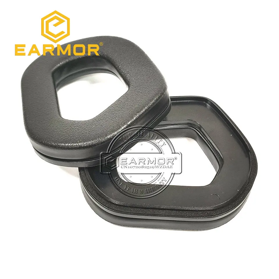 Opsmen Earmor Headset Earmuffs Pair S03 Black Silicone Gel Ear Cushion Pad Headset Accessories Fit for M31/M32/M31H/M32H Headset