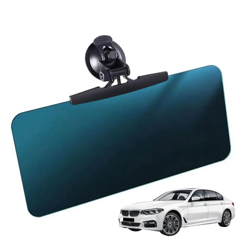 UV-proof Car Sun Visor Adjustable Suction Cup Sun Visor Anti-Glare Extender Automotive Sun Visor Protection For Driver