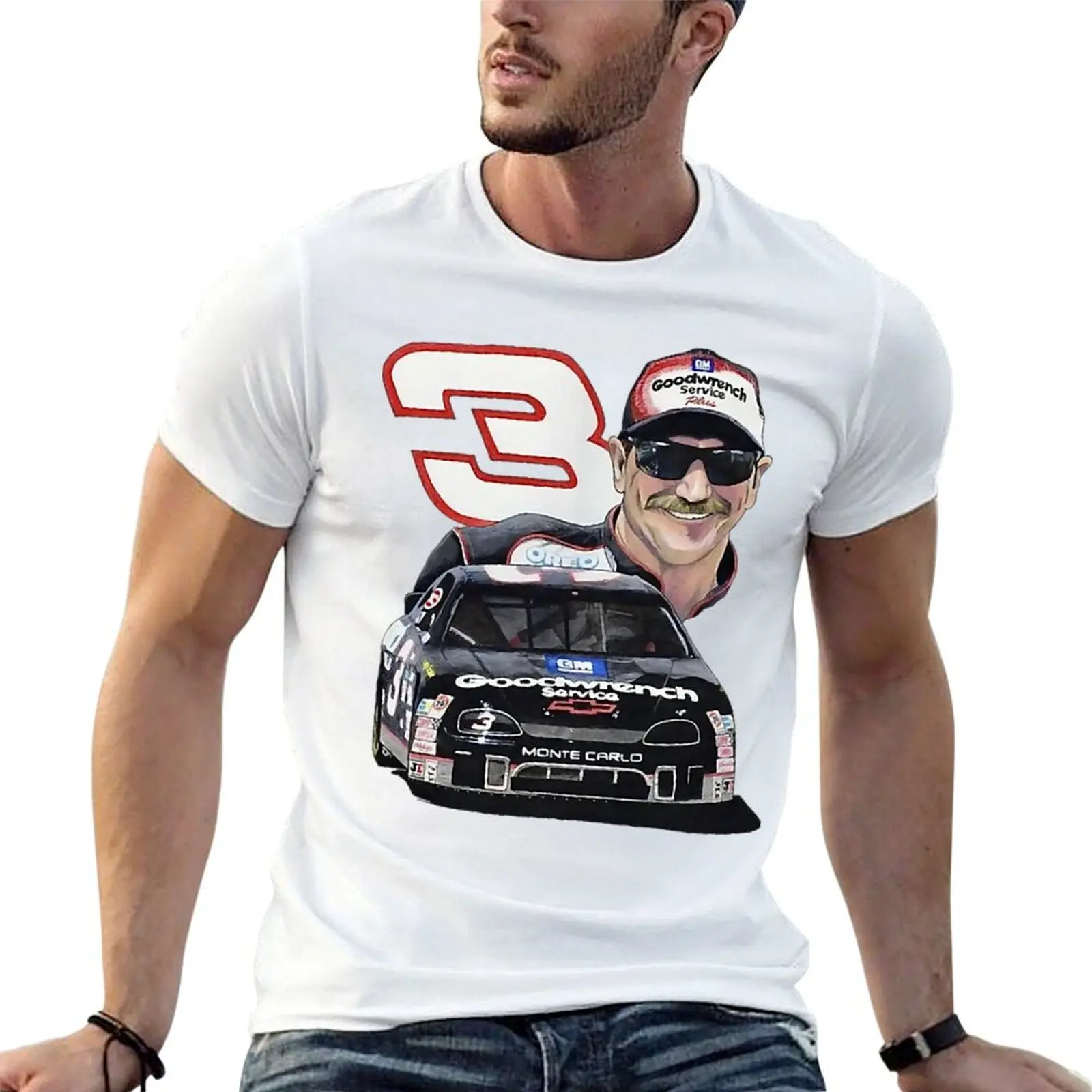 Dale sport Earnhardt (4) T-Shirt Breathable Sportswear T-Shirt for Men