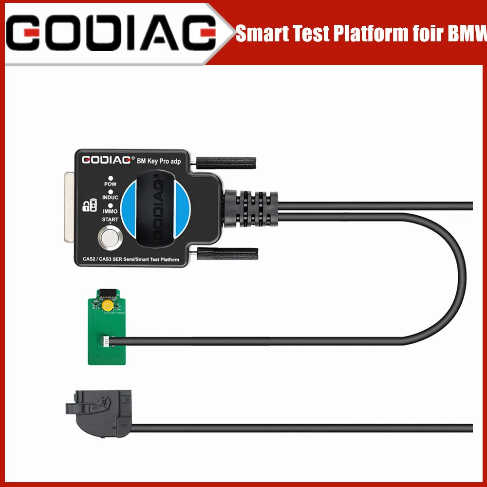 GODIAG for BMW CAS1 CAS2 CAS3 SER Semi Smart Test Platform Detect CAS & Key Synchronization Solder-free Matching CAS Data Read