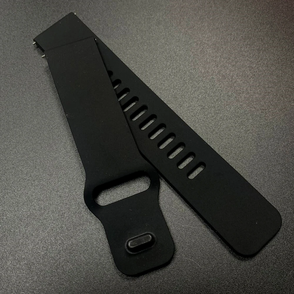 22mm Silicone Wrist Bracelet For Realme Watch S2/Watch 3 2 S/2 3 S Pro Sports Strap For Polar Vantage M M2 M3 Replace Watchbands
