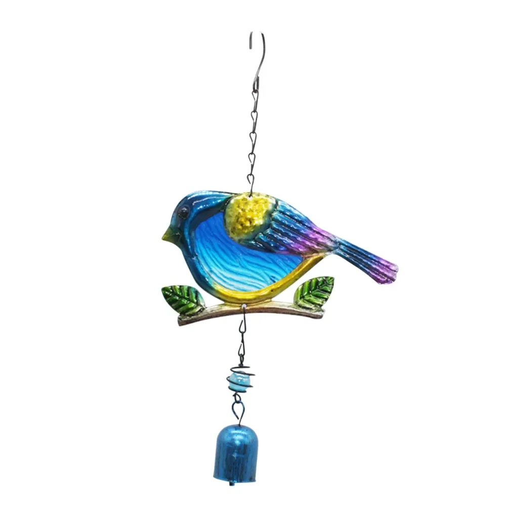 

Garden Bird Wind Chime Bird Shaped Iron Glass Bell Type 1 2 3 4 Blue Red 17x14.5x3.8cm 19x15x4.5cm 135g 175g Christmas