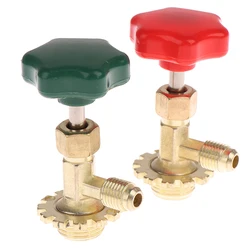 Freon cylinder puncture valve ct338 339 134a R12 R600a R22 gas valve for Freon cylinder