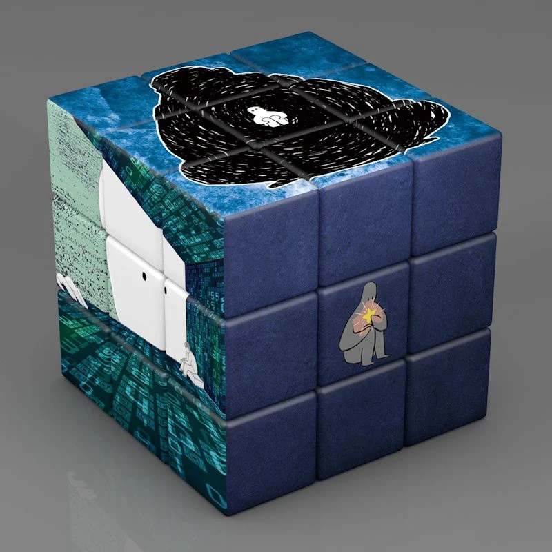 Kids 3x3x3 Magische Kubus Speelgoed voor Kinderen Leren Educatief 3x3 Puzzel Magico Cubo wereld Meesterwerk Volwassen Decompressie Kubussen