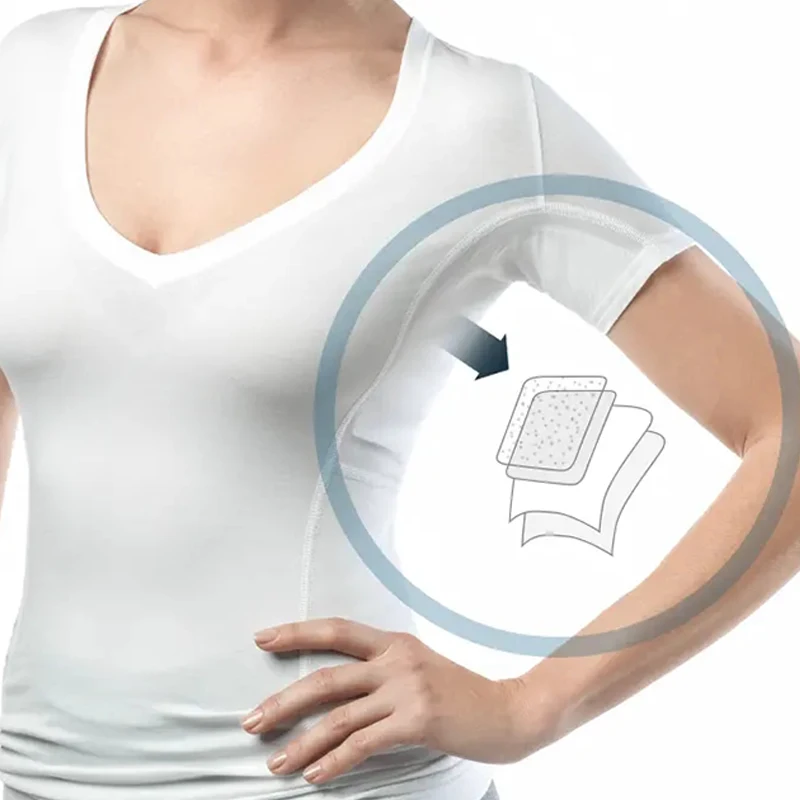 High Quality Sweat Absorbing Round Neck Women Under Sweatproof Undershirt Bodyshape T Shirt