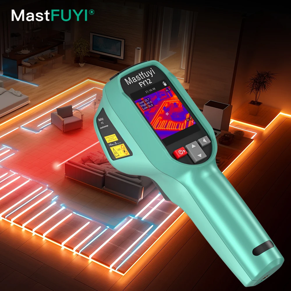 MASTFUYI Thermal Imager Camera Laser Thermographic 240×240 Resolution For PCB Repair Pipeline Detection Medical Industrial