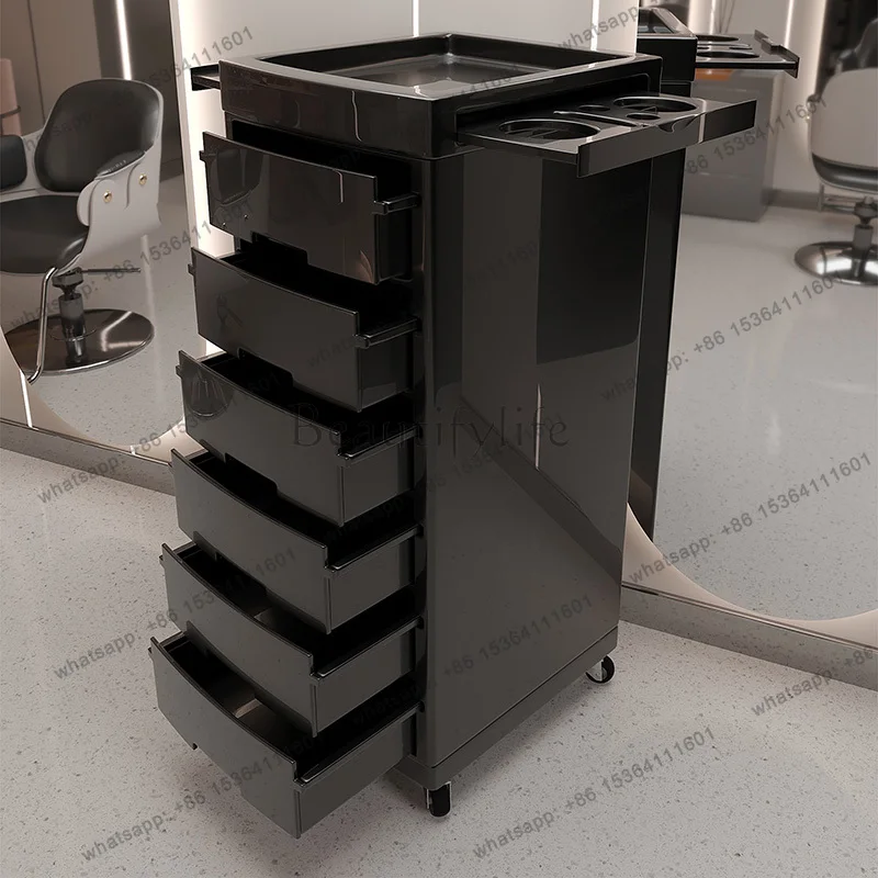 Big Beauty Trolly Cart Cool Premium Glamour Storage Trolley Unique Modern Carrito Organizador Con Ruedas Salon Furniture