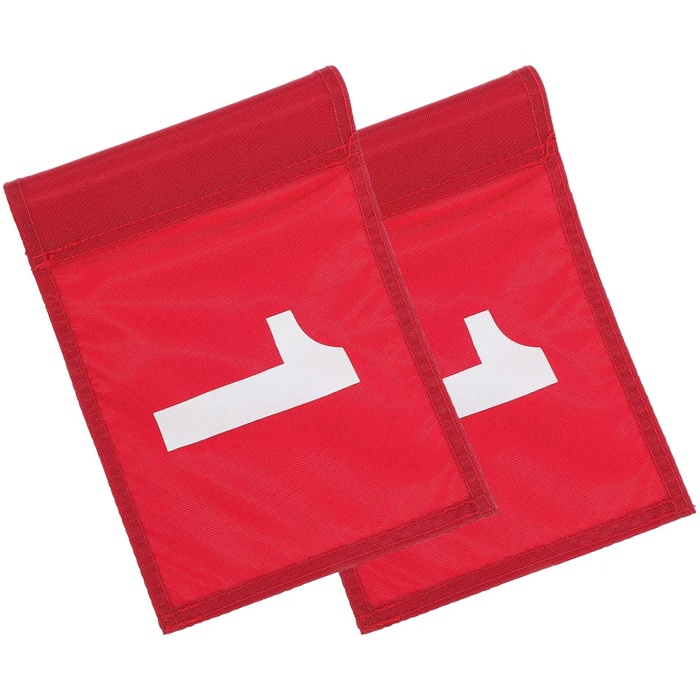 

2Pcs Wear-resistant Tools Golfing Target Tools for Yard Putting Practice Court Flags Golf Flags Golf Skills Helper