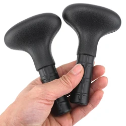 2pcs SUPs Paddle Handle for Stand-up Paddle Carbon Fiber Palm Handle Replacement for DIY Summer Water Sports Paddles Accessories