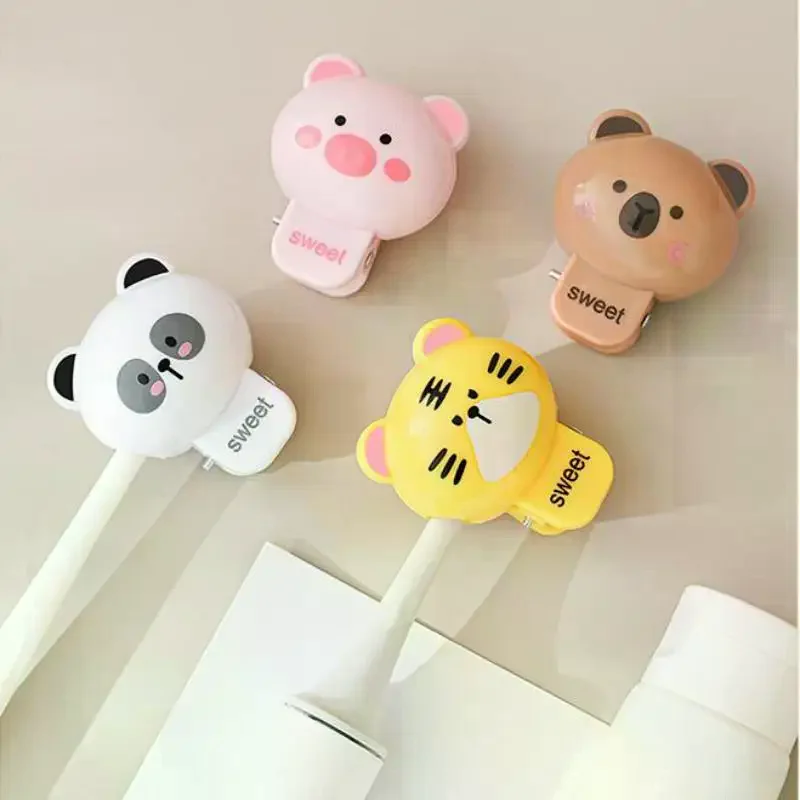Cartoon Animal Toothbrush Head Dustproof Protective Clip Portable Electric Toothbrush Travel Holder Cap