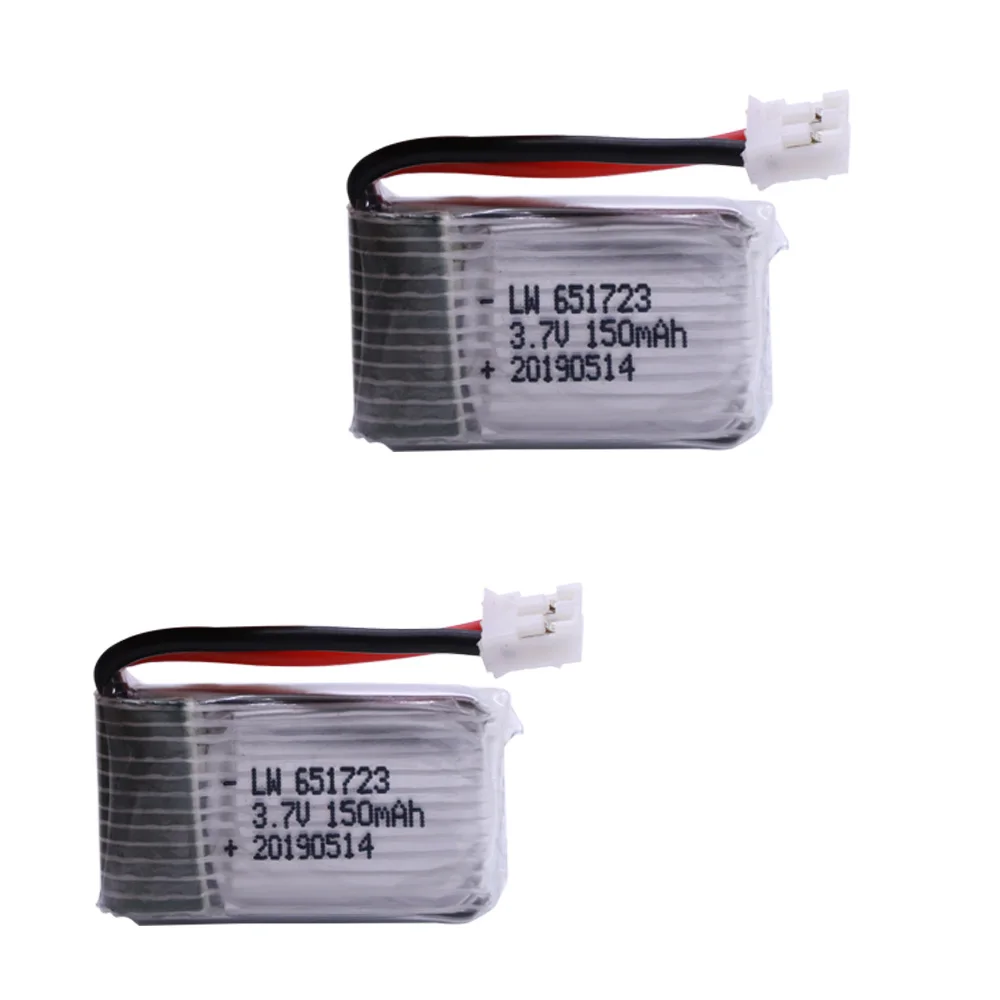 Batteria lipo 3.7V 150mAh per H36 E010 E011 E012 E013 Furibee F36 RC Quadcopter Parti Li-po Batteria 3.7 150 651723