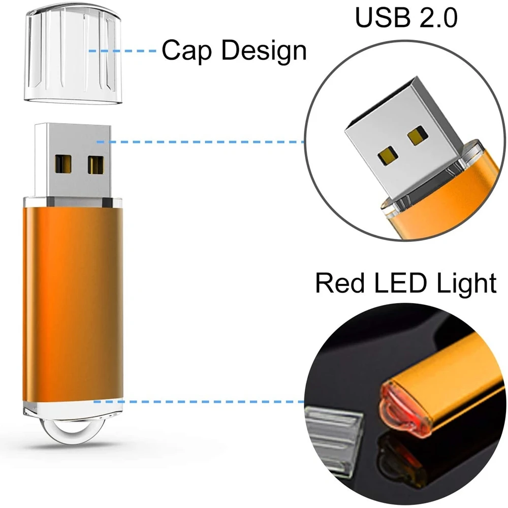 Nowy grawerowany prezent Pendrive USB 2.0 2TB 1TB Pamięć 512GB 256GB Pendrive dla biznesu Mini Cle U Disk memoria usb