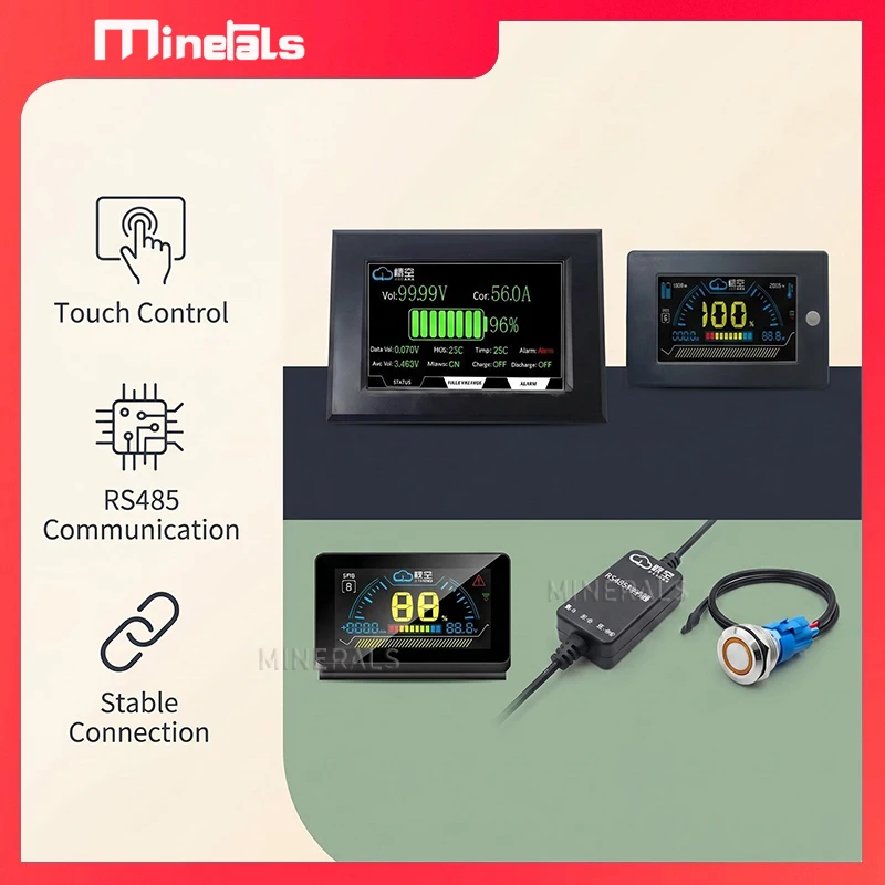 Jikong LCD JK Display RS485 Converter BMS Power Switch Transfer Board RS485 Adapter Module For Jikong BMS Balancer