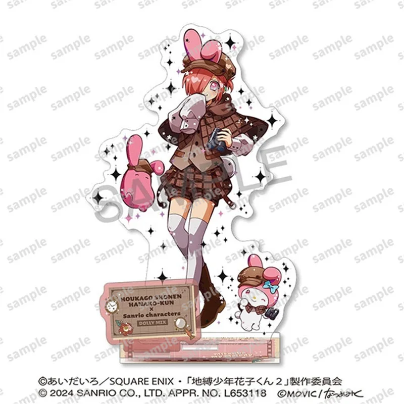 أنيمي Jibaku Shounen Hanako Sanrio الاكريليك الوقوف ياشيرو نين ميلودي الشكل مكتب الحلي القرفة Hanako-كون تمثال كو اللعب
