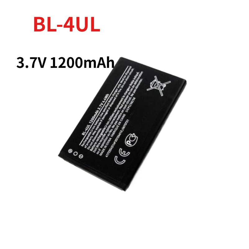 Replacement Mobile Phone Battery BV-T5C BL-4UL BP-5T BV-6A 3.7V-3.85V 1200mAh-1500mAh For Nokia LumiaRM-1109 RM-1113 RM-1072 640