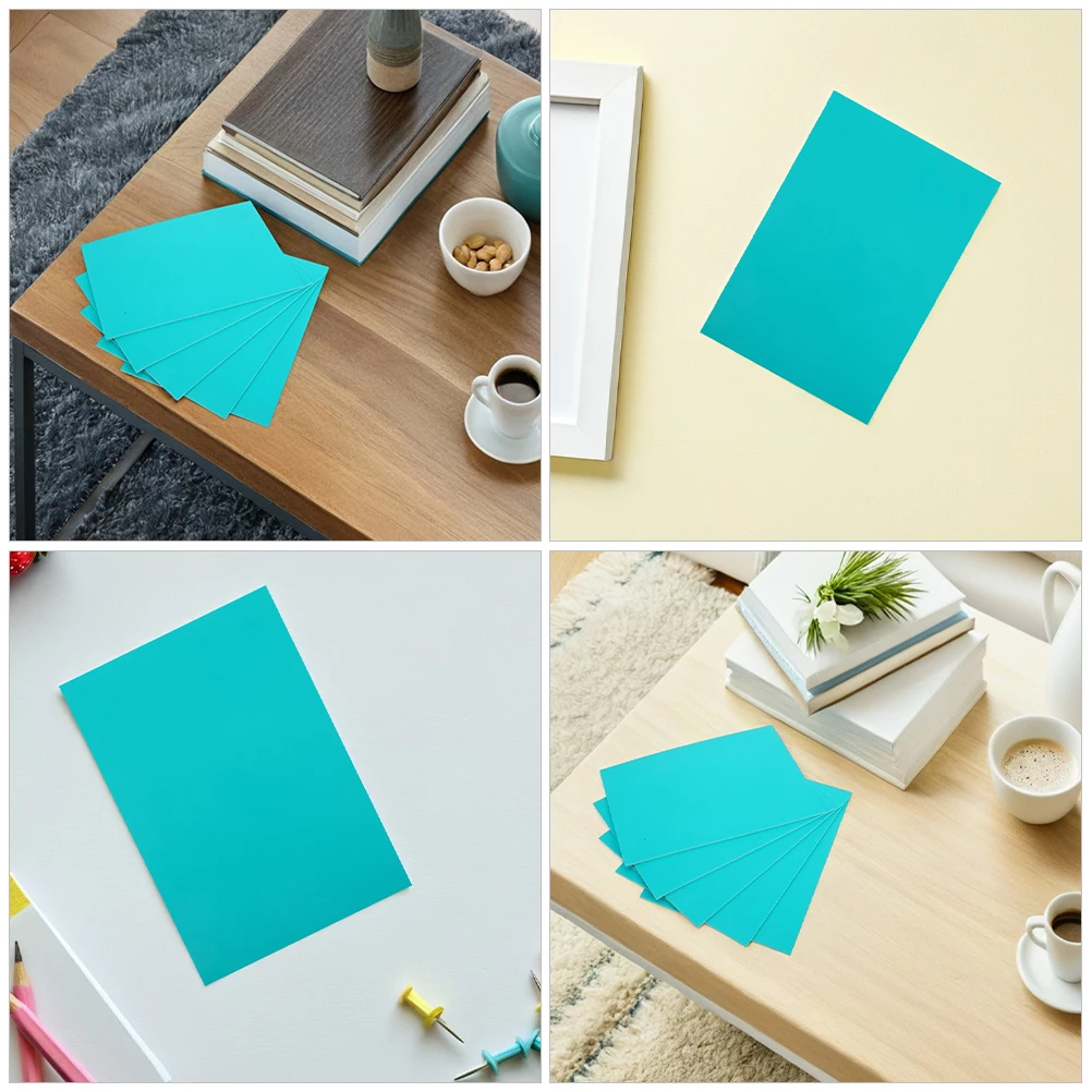 6 Pcs Linoleum Printmaking Kit Soft Carving Blocks Long Lasting PVC Sheets Craft Engraving Plates Detailed Stamps Smooth Cutting