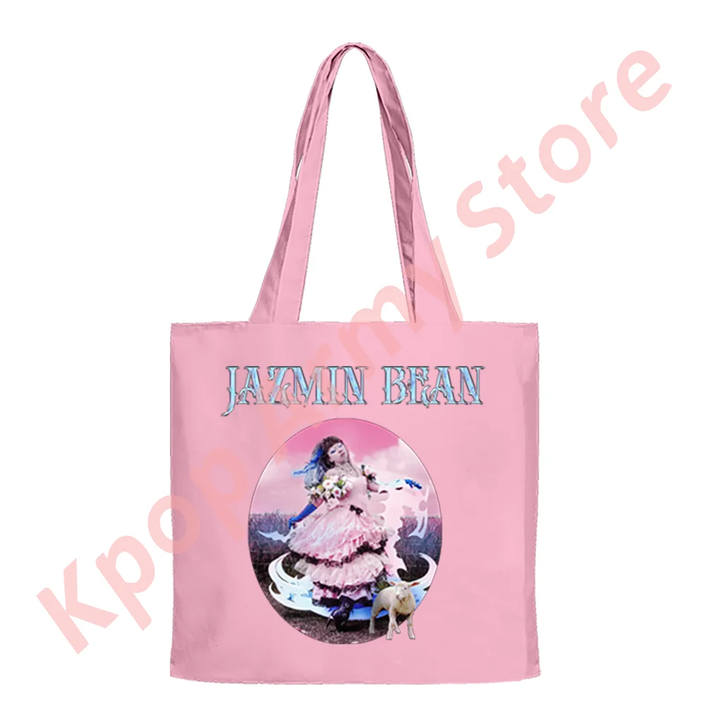 

Jazmin Bean Tour Merch Tote New Logo Shoulder Bags Summer Women Men Fashion Casual Streetwear Bag