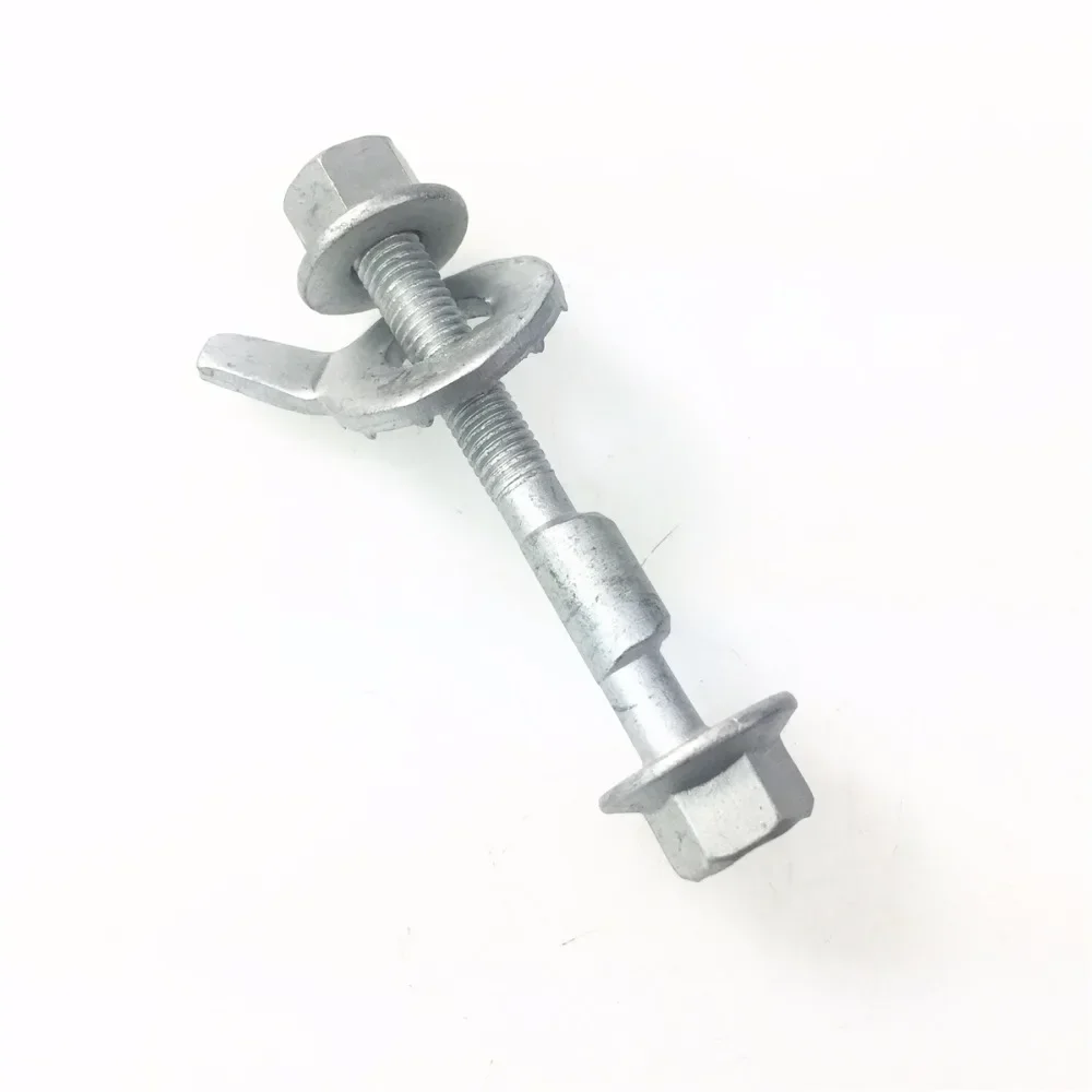 

For For auto parts four wheel alignment tire screw adjustment camber bolt silver 12.9 bolt -10mm (single mat) 2pcs