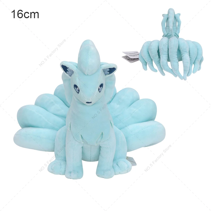 35 Stile Pokemon Plüschtier Glänzender Cubone Ninetales Gengar Garchomp Mewtwo Greninja Lucario Charizard Stoffpuppe Halloween-Geschenk – Detail 9