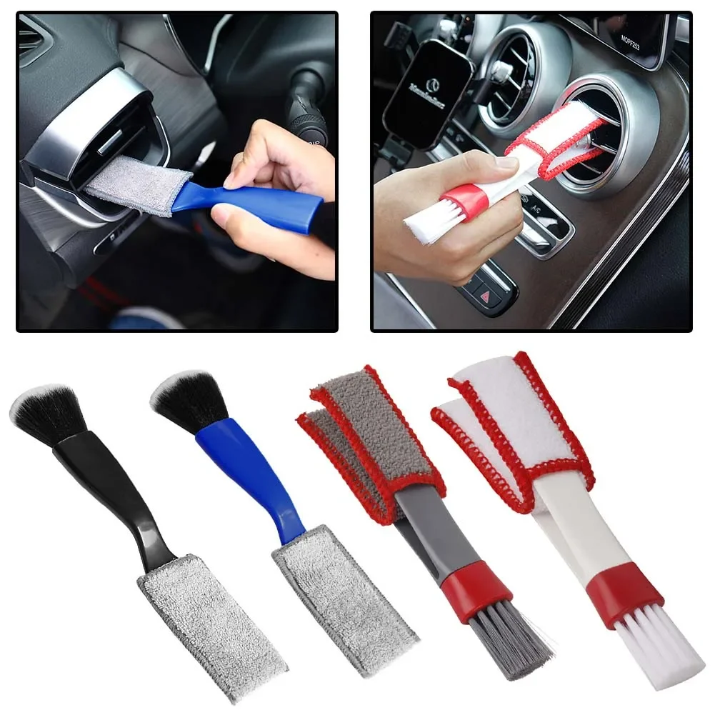 

Car Interior Cleaning Tool Car Air Conditioning Air Outlet Cleaning Brush Multifunctional Auto Dust Removal Soft Brush Tools