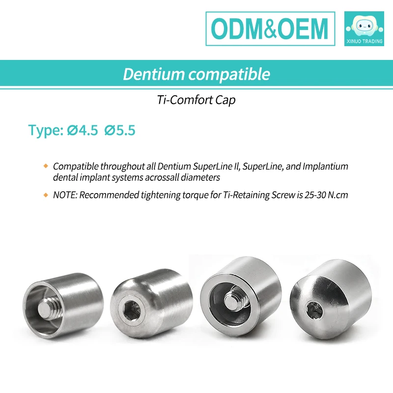 10pcs For Dentium Multi Unit Healing Cap & Abutment Protection Cap, OEM ODM Factory Direct Fast Shipping