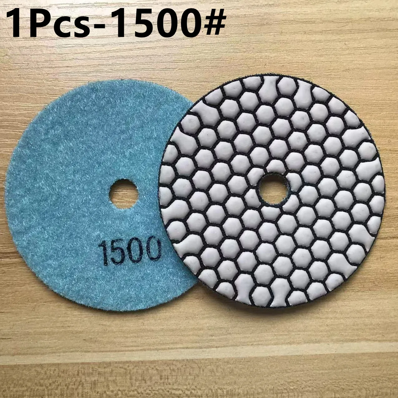 1/3/6/7 Stück Diamant-Trockenpolierpads Granit Marmor Flexible Harz-Schleifscheiben 100 mm Keramik-Steinpolierer 4 Zoll – Detail 21