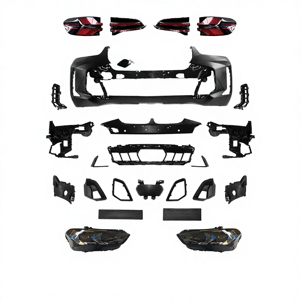 High Quality 2018-2022 X5 G05 Old To New 2023 LCI M-T Bumper Assy  Exterior Upgrade Part