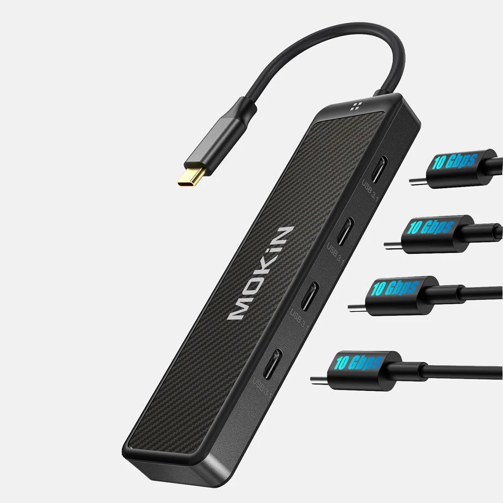 

USB-адаптер MOKiN на 4 порта USB 3,1