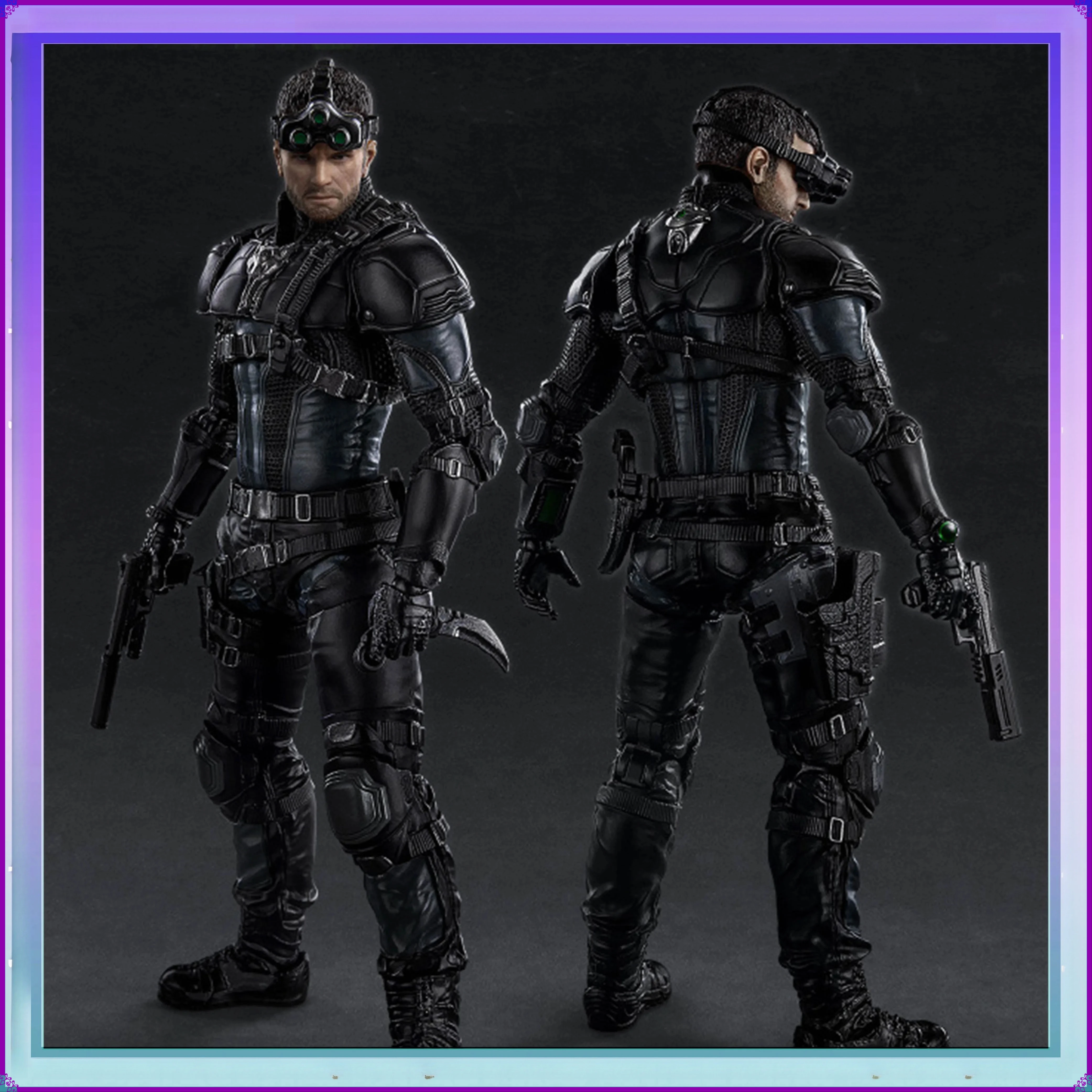 Nuevo 100% genuino 1/12 CCSTOYS Splinter Cell Sam Fisher Panthers Figura de acción Colección de anime Juguetes modelo Regalos