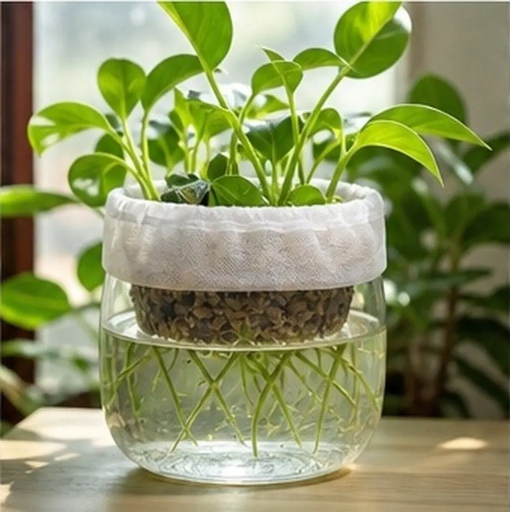 Paint Filter Mesh Bag Polyester Fine Strainer with Elastic Opening for Gardening Hydroponics Aquaculture