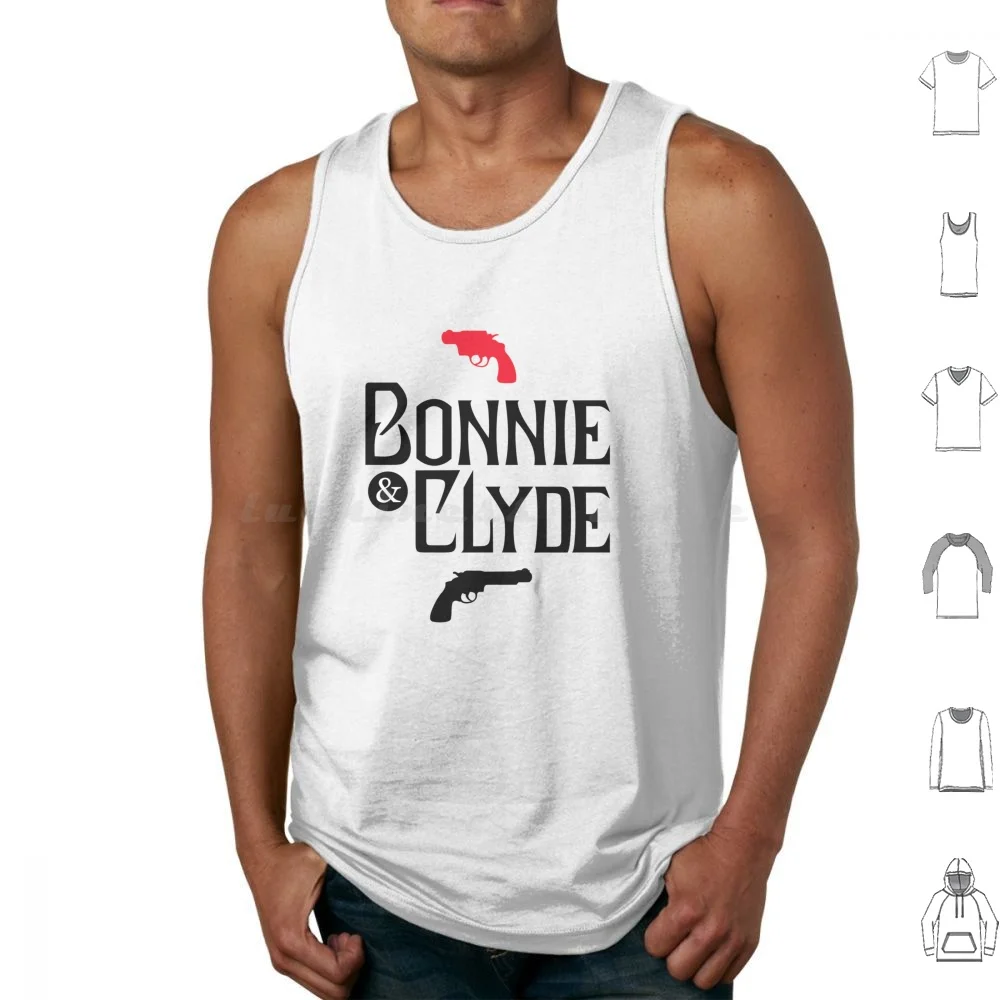 Bonnie & Clyde Logo Canotte Canottiera Senza Maniche Bonnie E Clyde Bonnie Clyde Bonnie E Clyde Citazione Bonnie E Clyde Musical