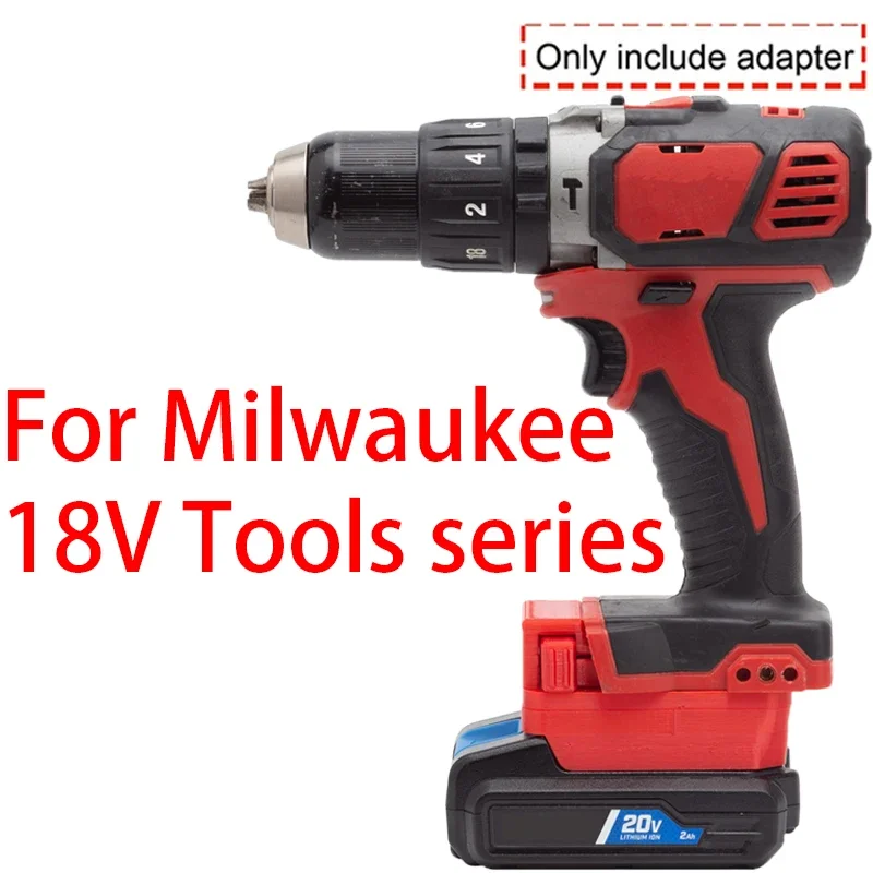 Battery Adapter/Converter for Milwaukee 18V Li-Ion tools to HART 20V Li-Ion Battery Adapter Power Tool Accessories